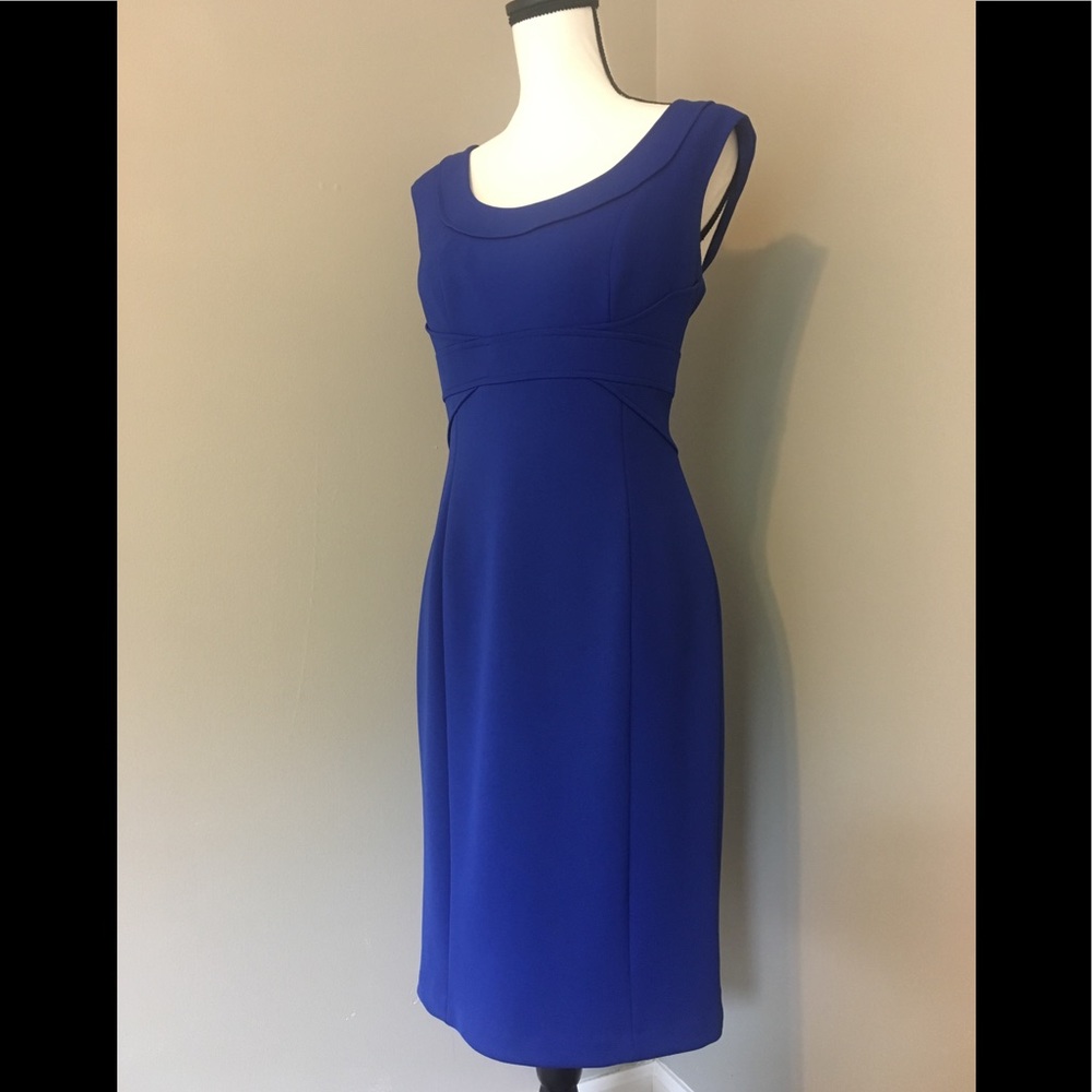 Maggy London Royal Blue Cocktail Dress - Picture 8 of 8